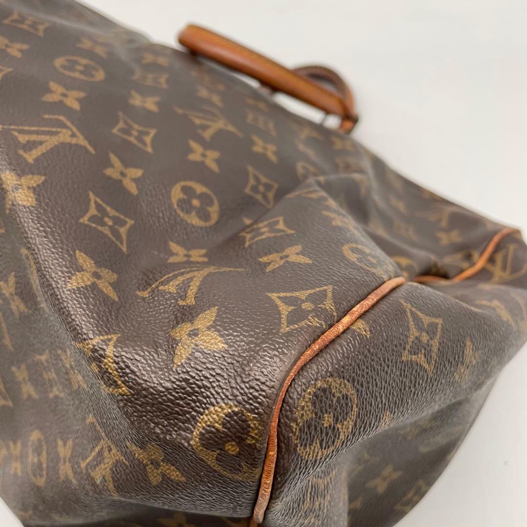 S0211-1-1 ルイヴィトン モノグラム ボストンバッグ パドロック・鍵