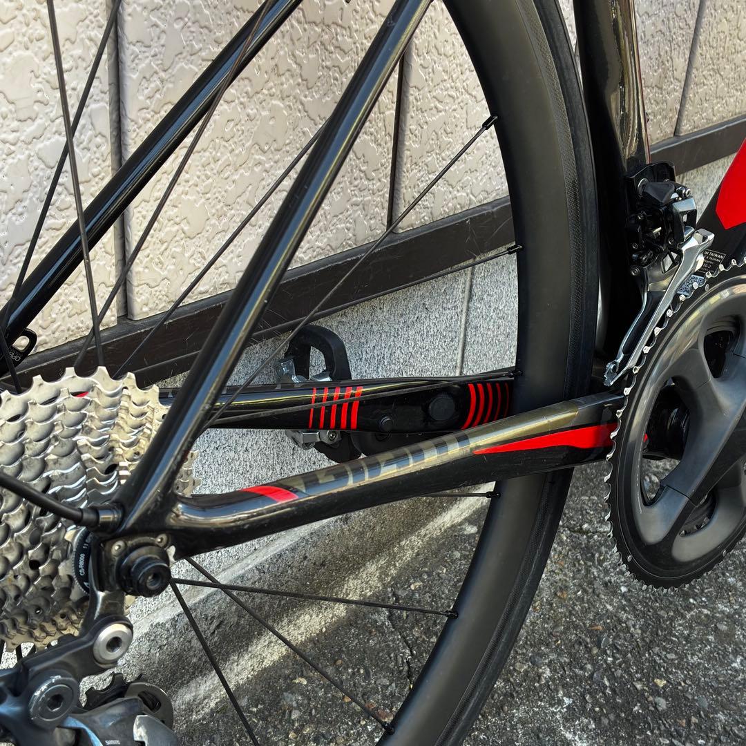 giant tcr advanced pro フレームのみ ⚠️引き取り限定 - メルカリ