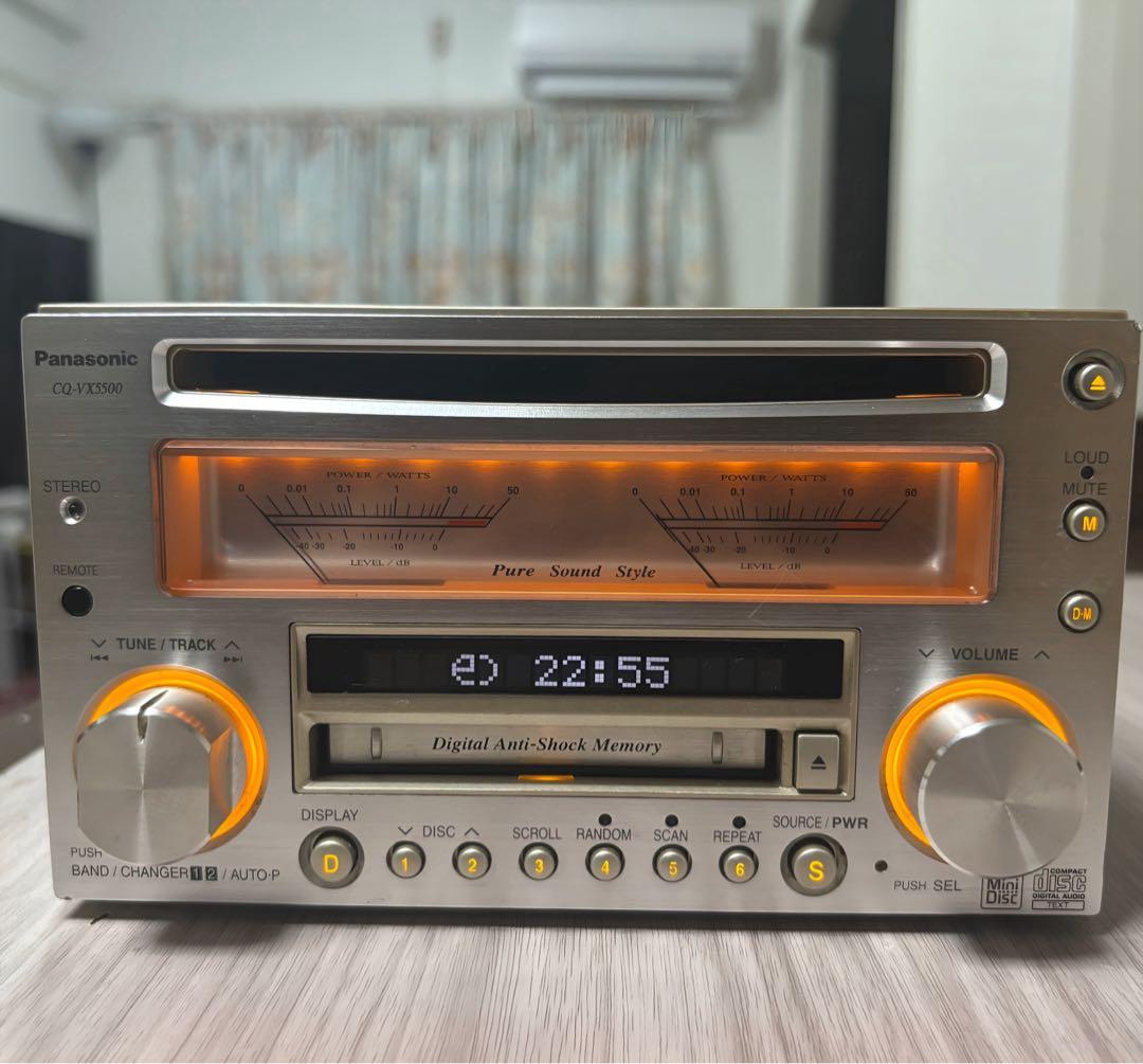 パナソニックCQ-VX5500D CD/MD - メルカリ