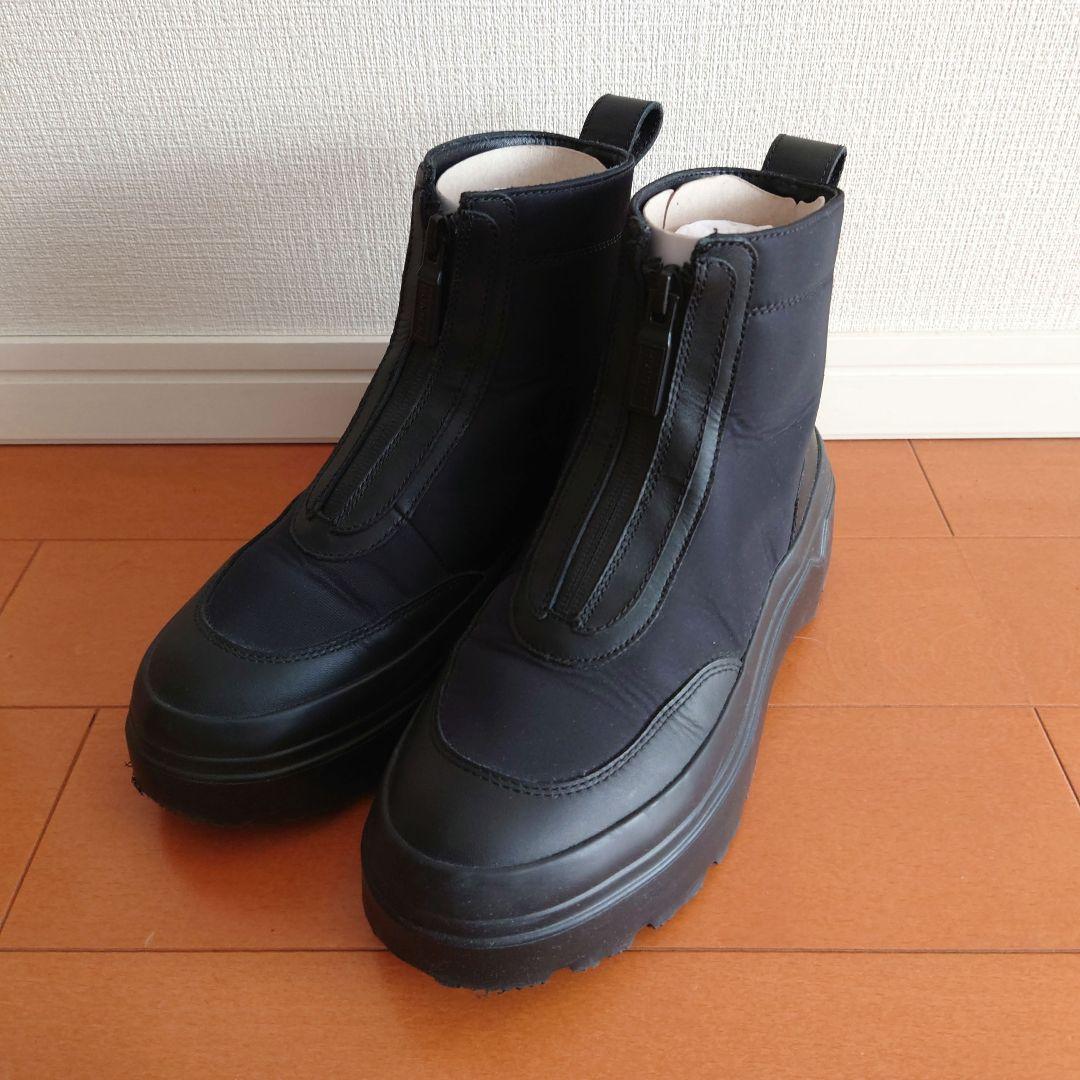 HUNTER エクスプローラー アンクル ジップ フラットフォームブーツ レディース エクスプローラー アンクル ジップ フラットフォームブーツ