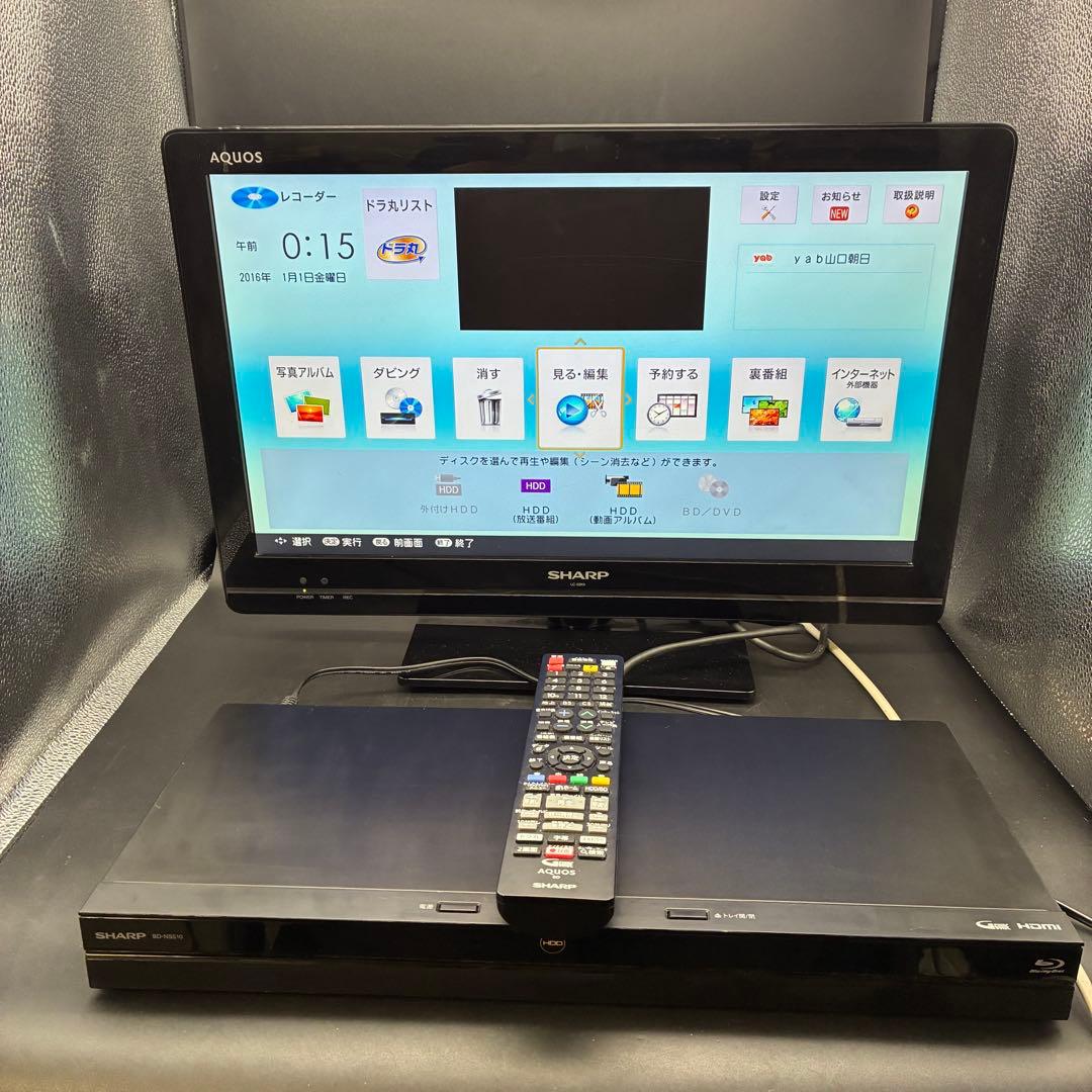 動作OK】SHARP BD-NS510 Blu-rayレコーダー 2017年 - メルカリ