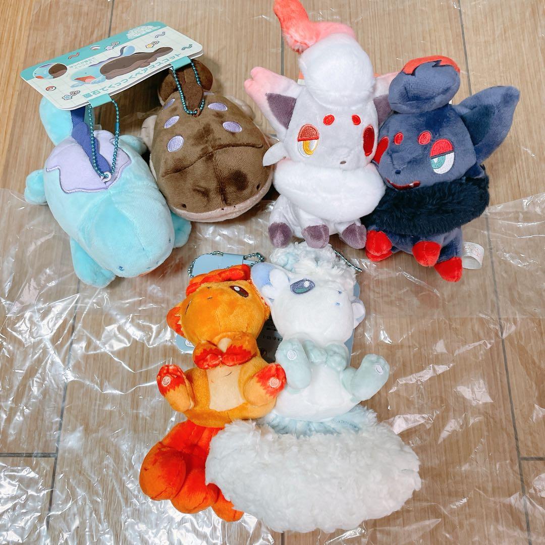 ポケモン 磁石でくっつくペアマスコット にたものどうし 3種セット