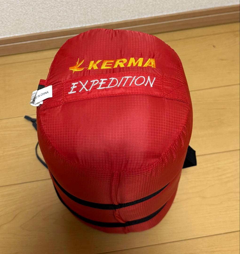 kerma expedition ダウンシュラフ 厳冬期用 - メルカリ