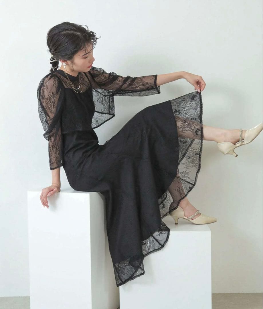 Kana 3wayレースボレロセット Mサイズ 3way レースボレロセット 結婚式 オケージョン ドレス