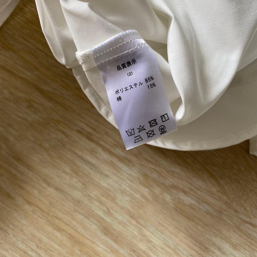 新品タグ付き MACHATT マチャット シャツ パフスリーブ Wボタン