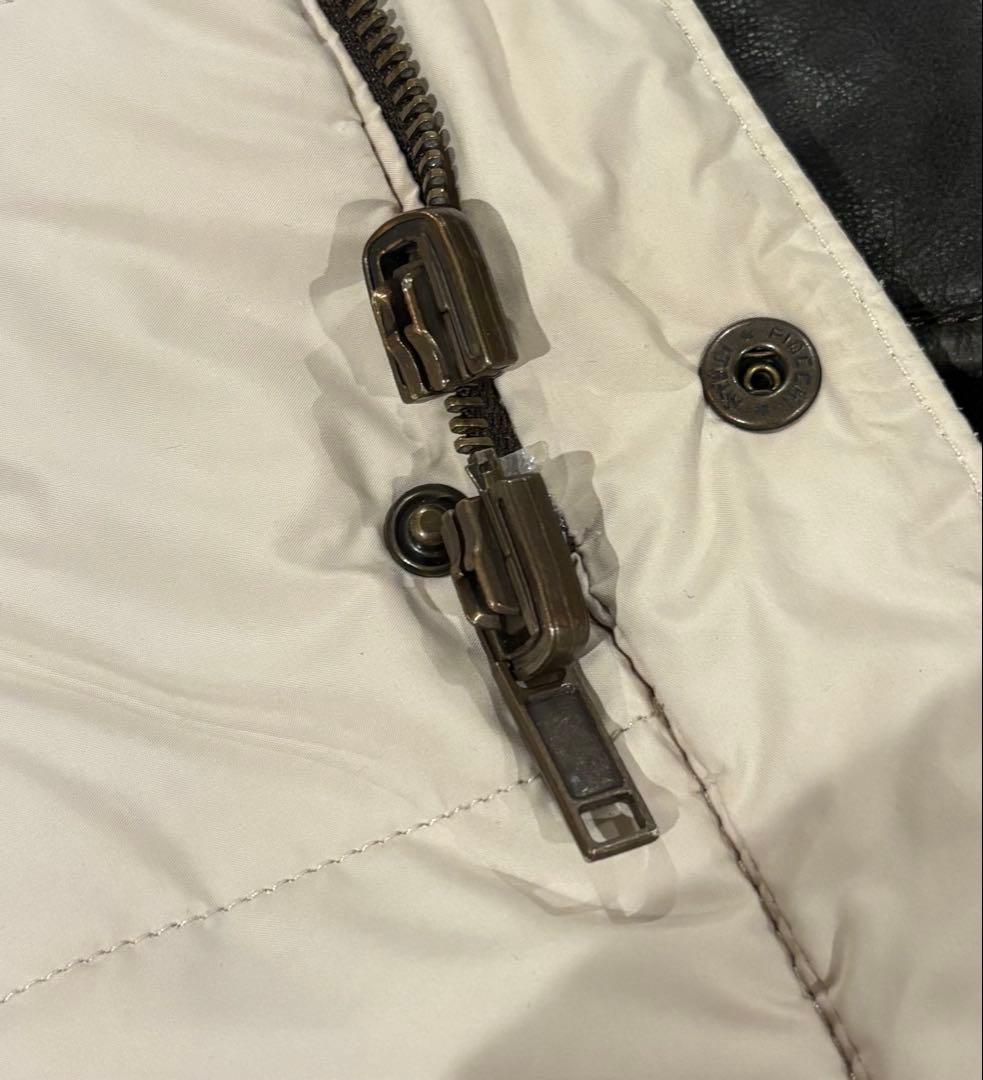 超希少 ISAIA リアルレザーコート N-3B型 FOXファーイタリア - メルカリ