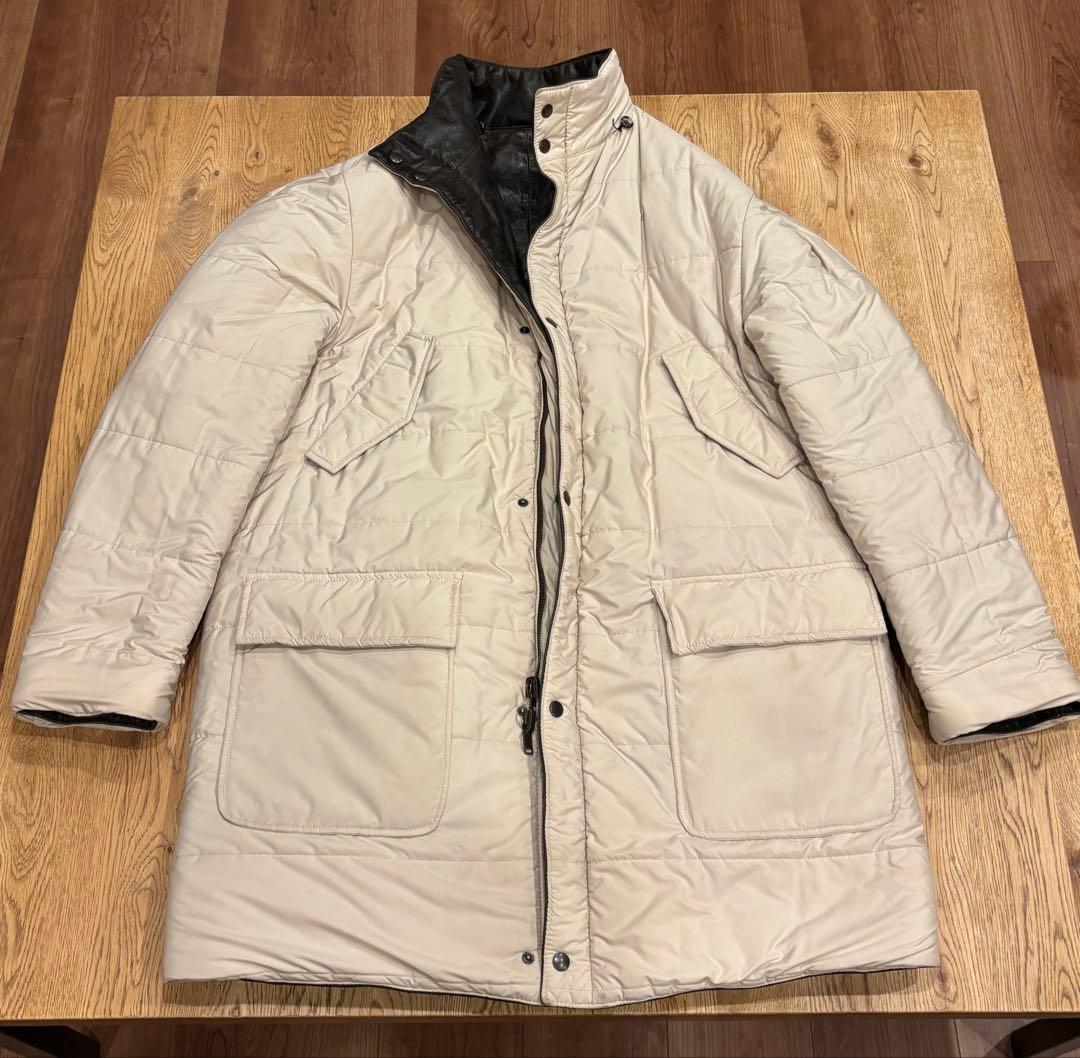 超希少 ISAIA リアルレザーコート N-3B型 FOXファーイタリア - メルカリ