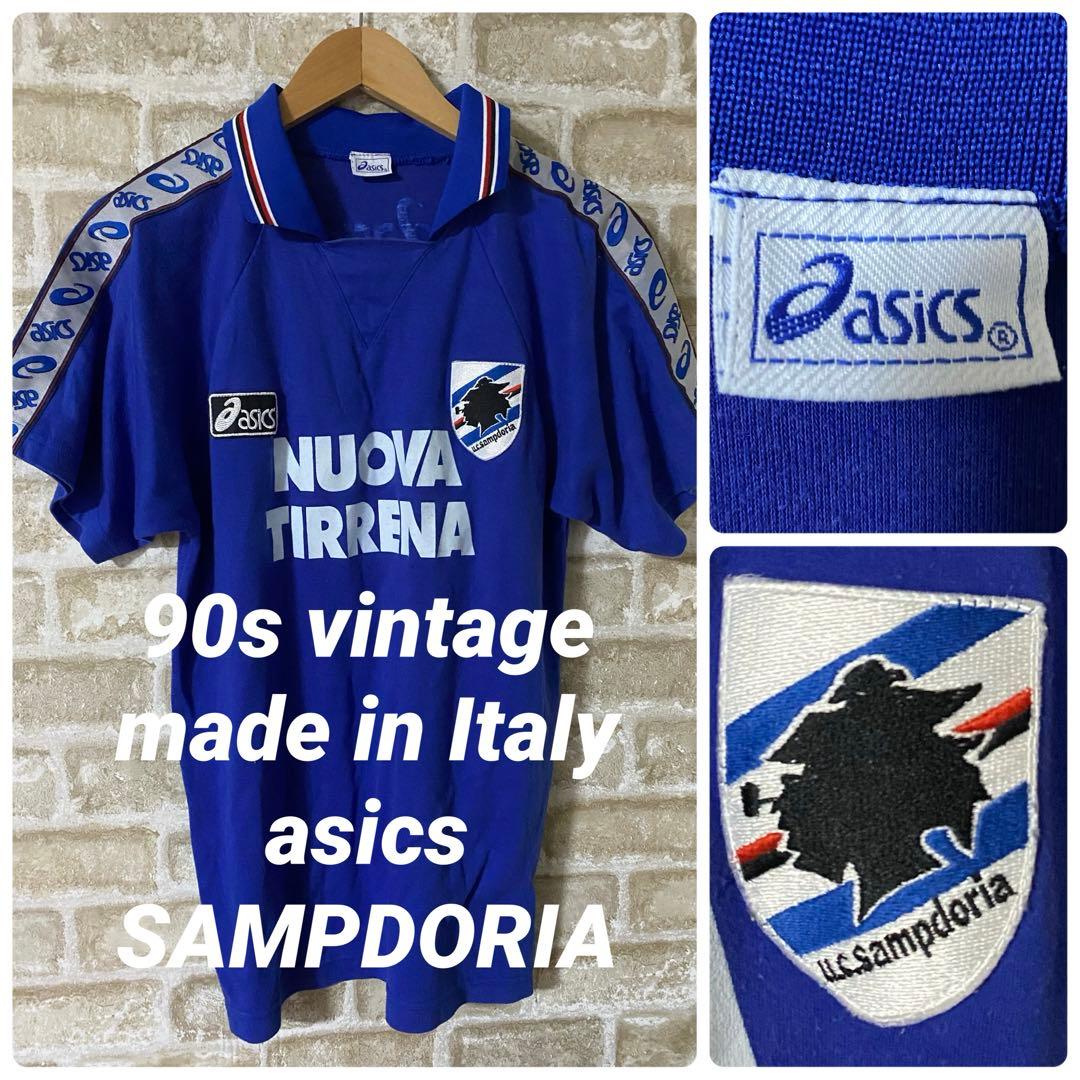 ビンテージ 90s セリエA asics メンズL ユニフォーム サンプドリア
