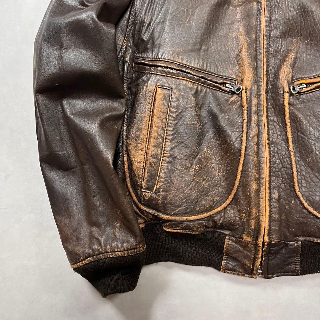 80s AVIREX G-2 レザージャケット フライト G-1 A-2 90s - メルカリ