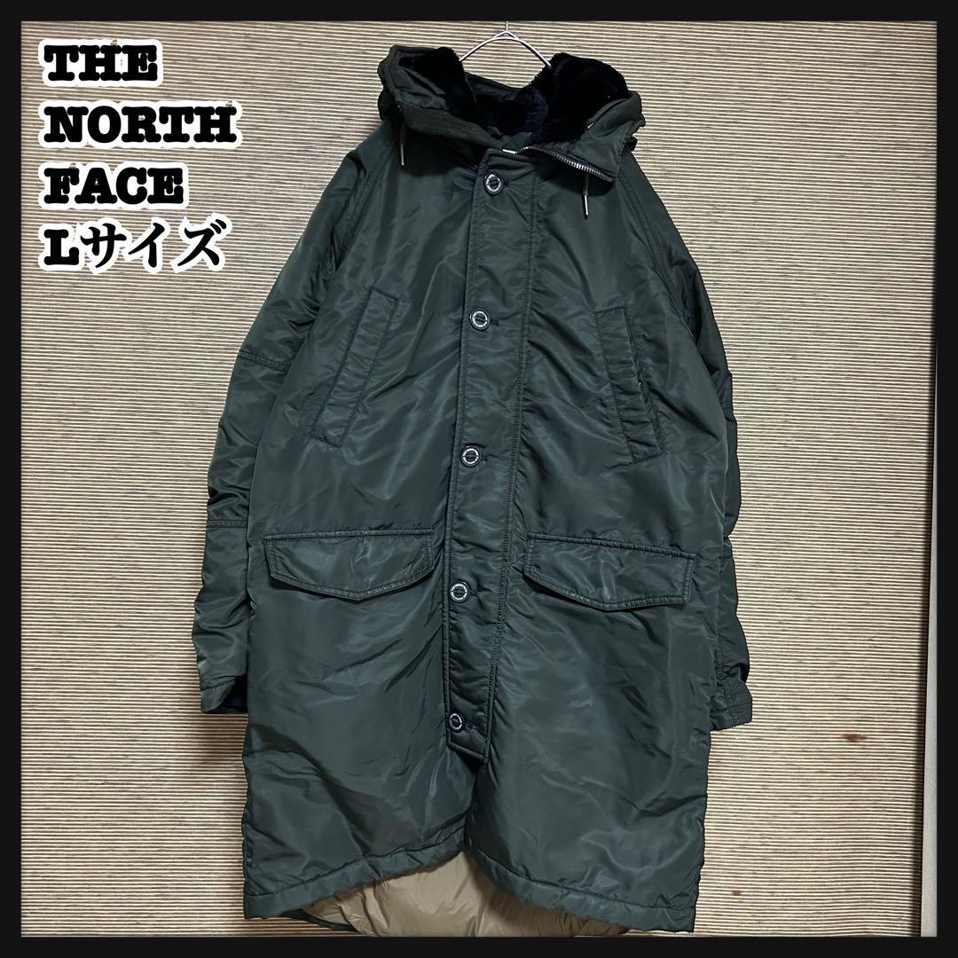 【ノースフェイス】ダウンジャケット モッズコート　MA1　刺繍　カーキーC5 THE NORTH FACE（ザ ノースフェイス） ミリタリージャケット モッズ