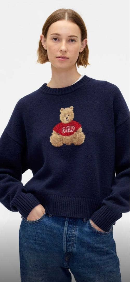 ギャップ　ブラナンベアセーター　レディースS 楽天市場】【SALE／71%OFF】(U)ブラナンベア リラックス クルーネック