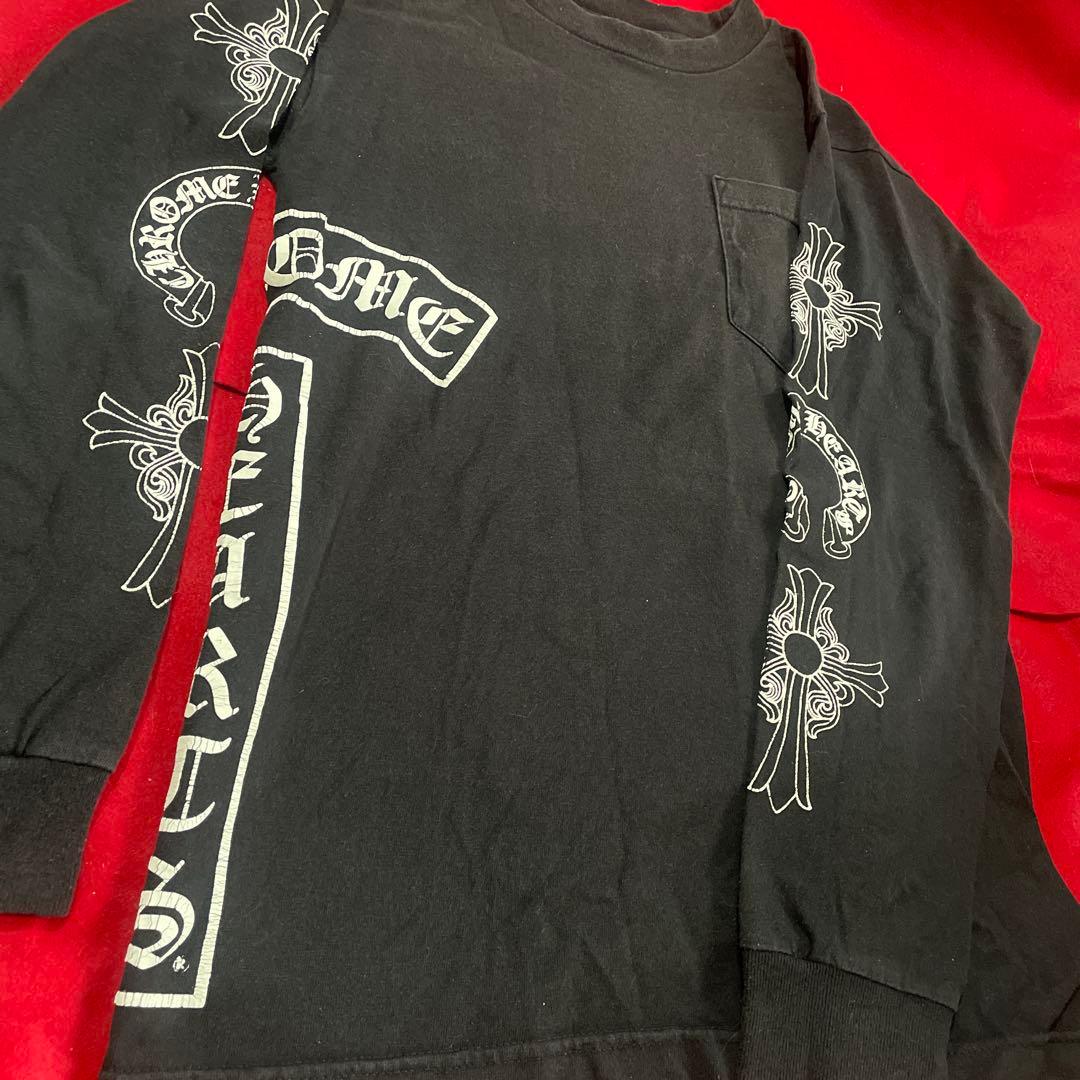 激レア90'sCHROMEHEARTSクロムハーツUSA製メンズ長袖 ロンt S - メルカリ