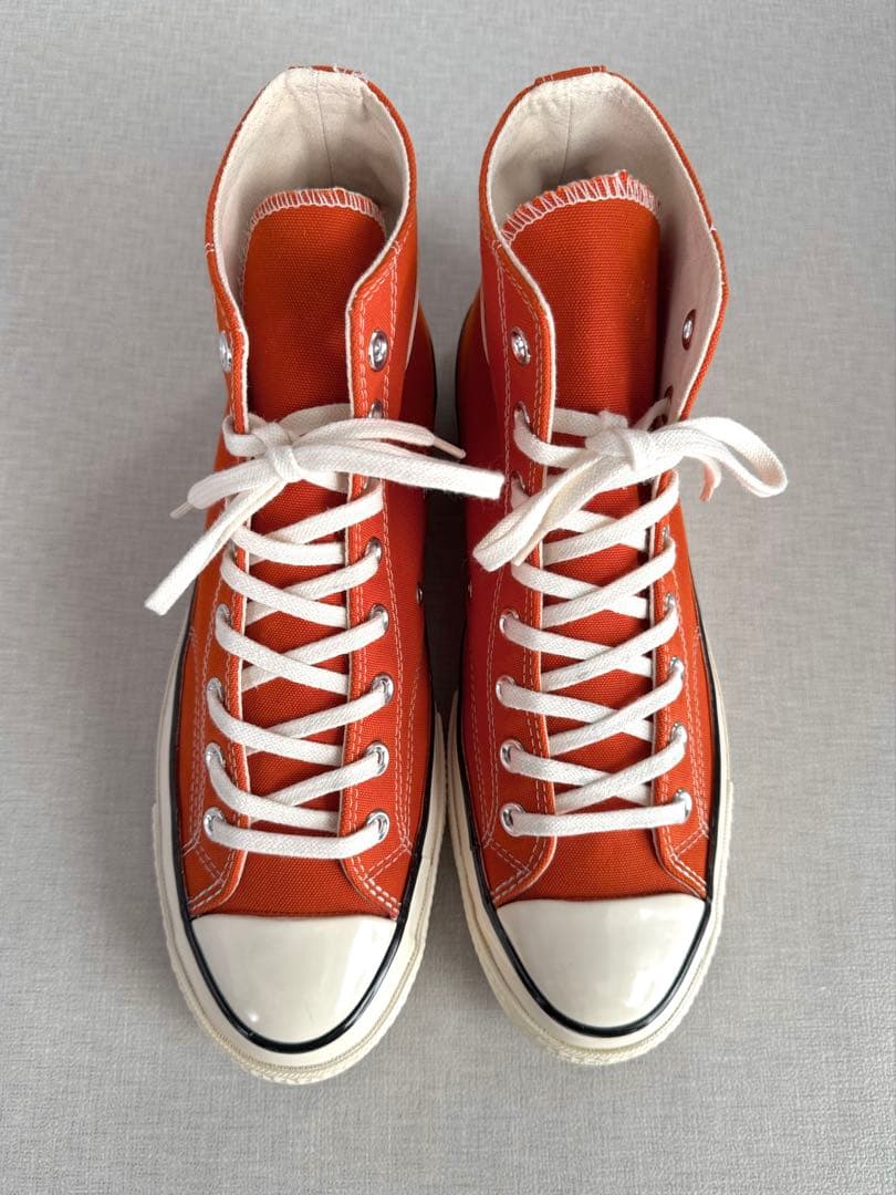 ブ*ス様 コンバース CT70 ハイカット マンダリンオレンジ 27.0cm