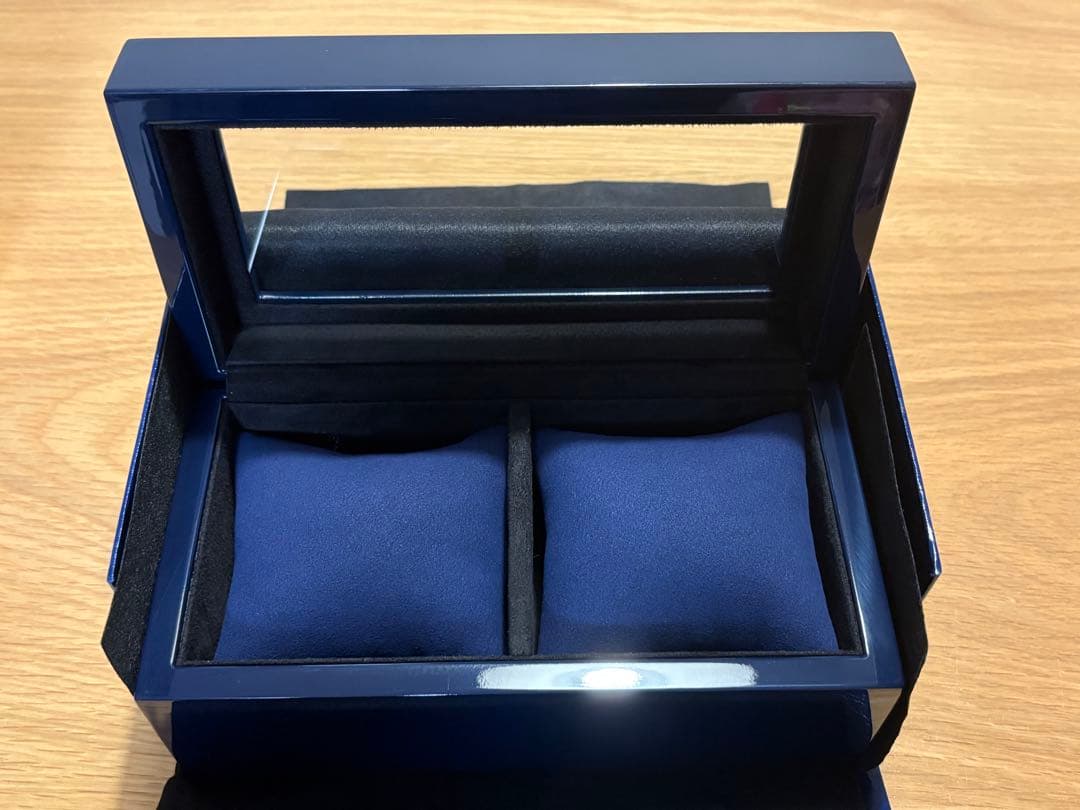 Grand Seiko 時計ケース ネイビー 2本収納の通販はau PAY マーケット