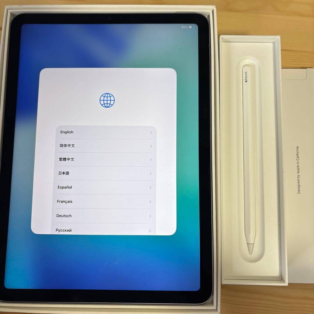 し*う様 iPad Air 第5世代　Apple Pencil第2世代 iPad Air（第5世代）＆磁石で充電出来るApple Pencil（第2世代）購入