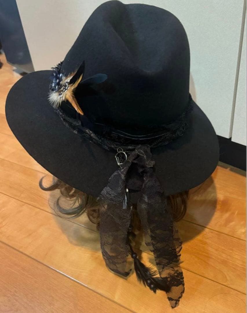 hyde着Roenスネークレザーベルトハット ラルク if ラルク - メルカリ