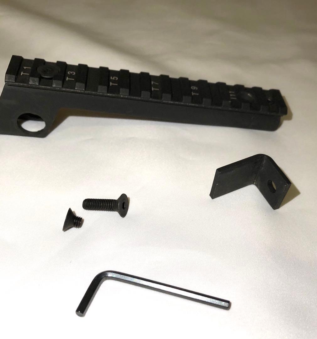 超希少P-90タクティカルマウントベース ブラック - メルカリ