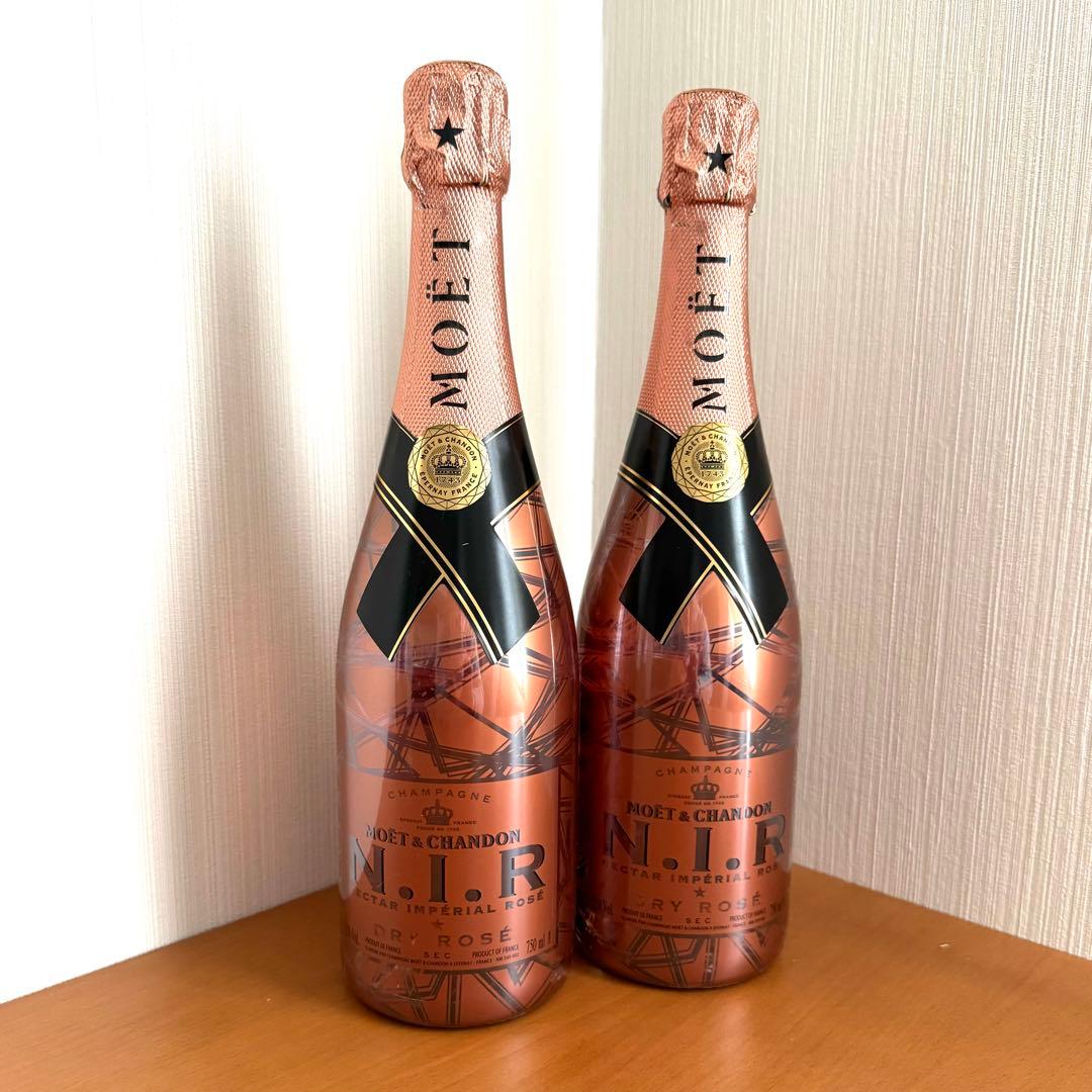 新品】モエ・エ・シャンドン ネクター インペリアル ロゼ ドライ 2本セット