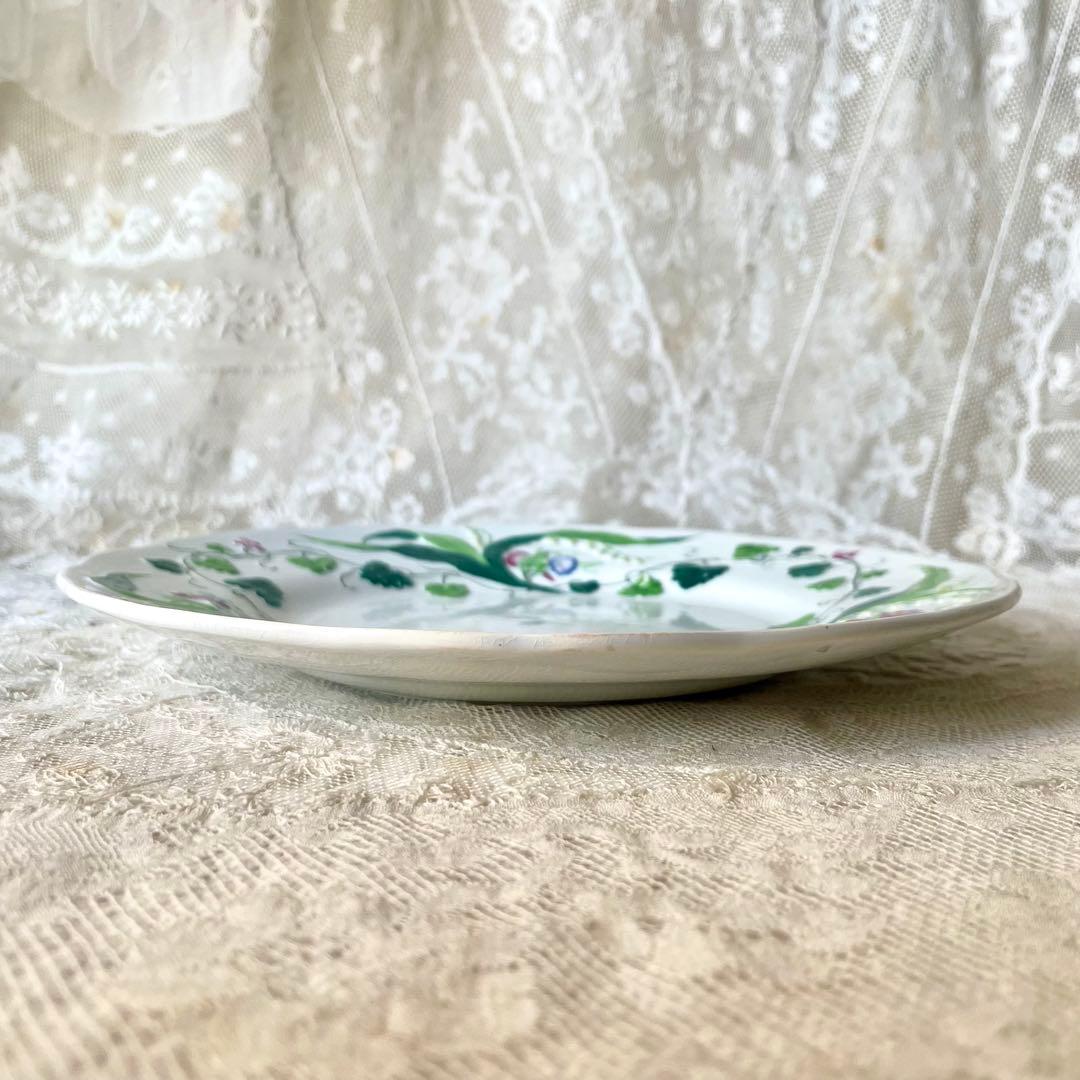 クレイユモントローFlora MuguetすずらんプレートBフランス