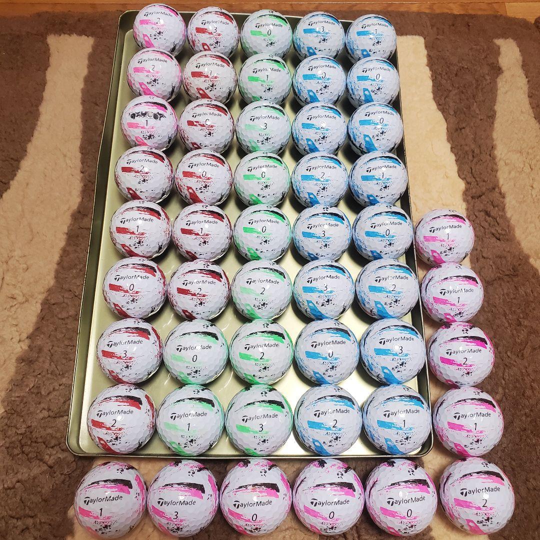 テーラーメイドロストボールスピードソフトインクボール50個 ロストボールテーラーメイド スピードソフト インク 2024年 モデル 特A