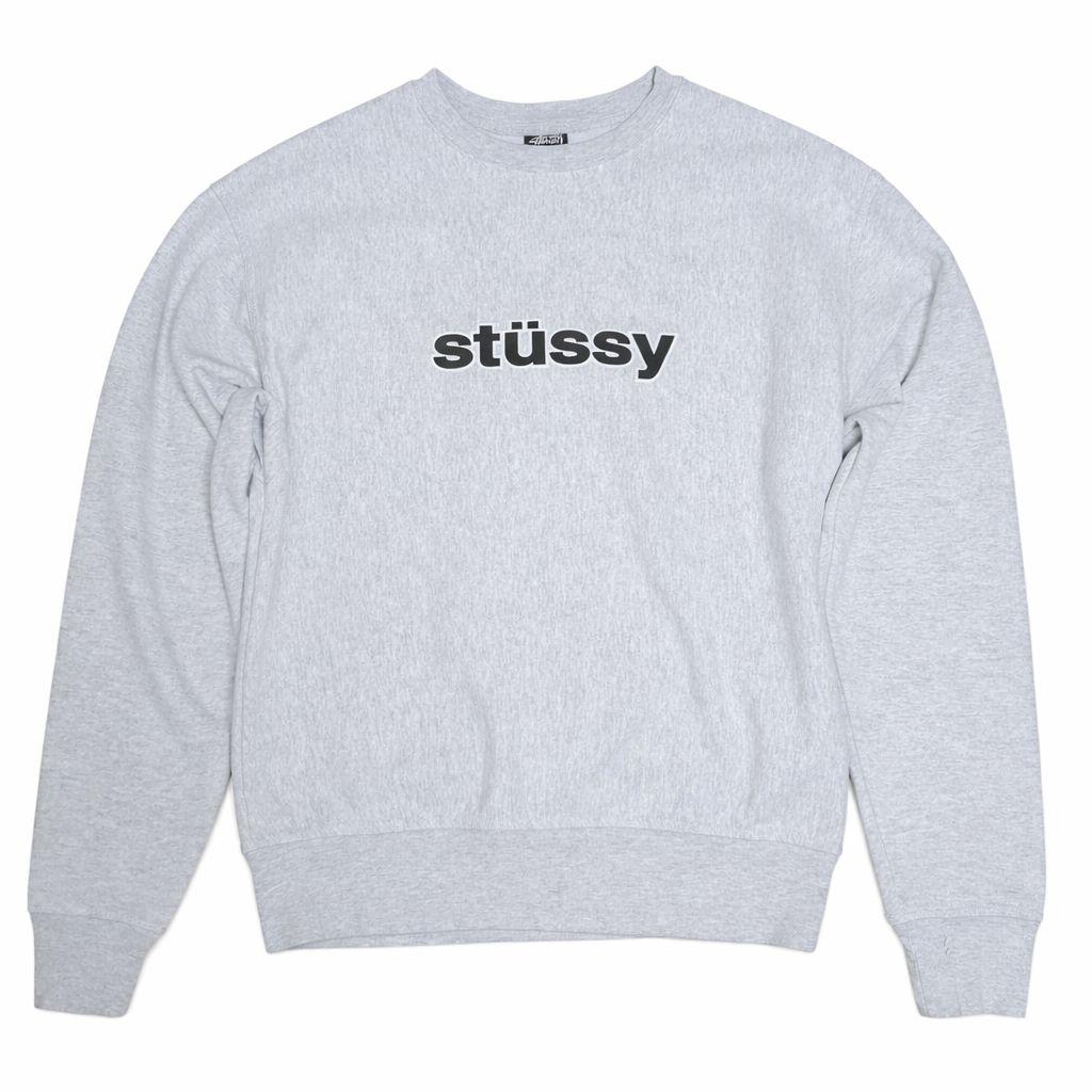 stüssy グレー スウェット M レア品 裏起毛 - メルカリ