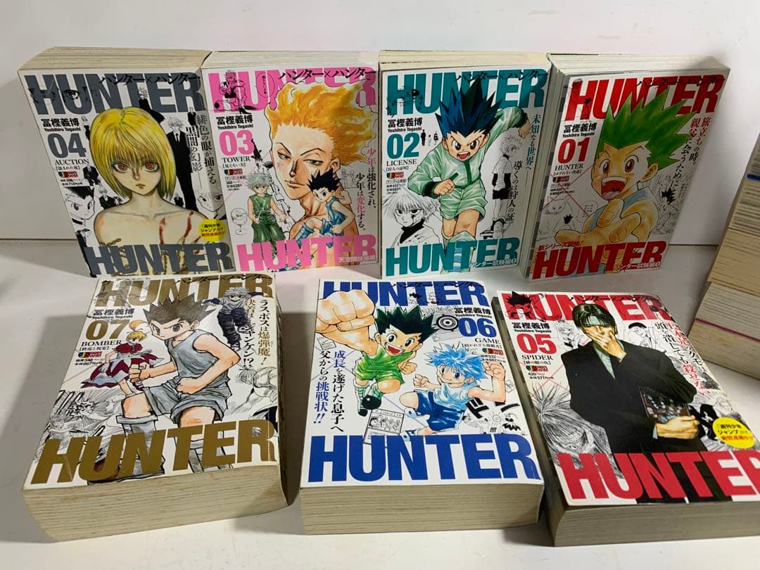 HUNTER×HUNTER ハンターハンター 全巻 セット 1〜14巻 ワイド版 - メルカリ