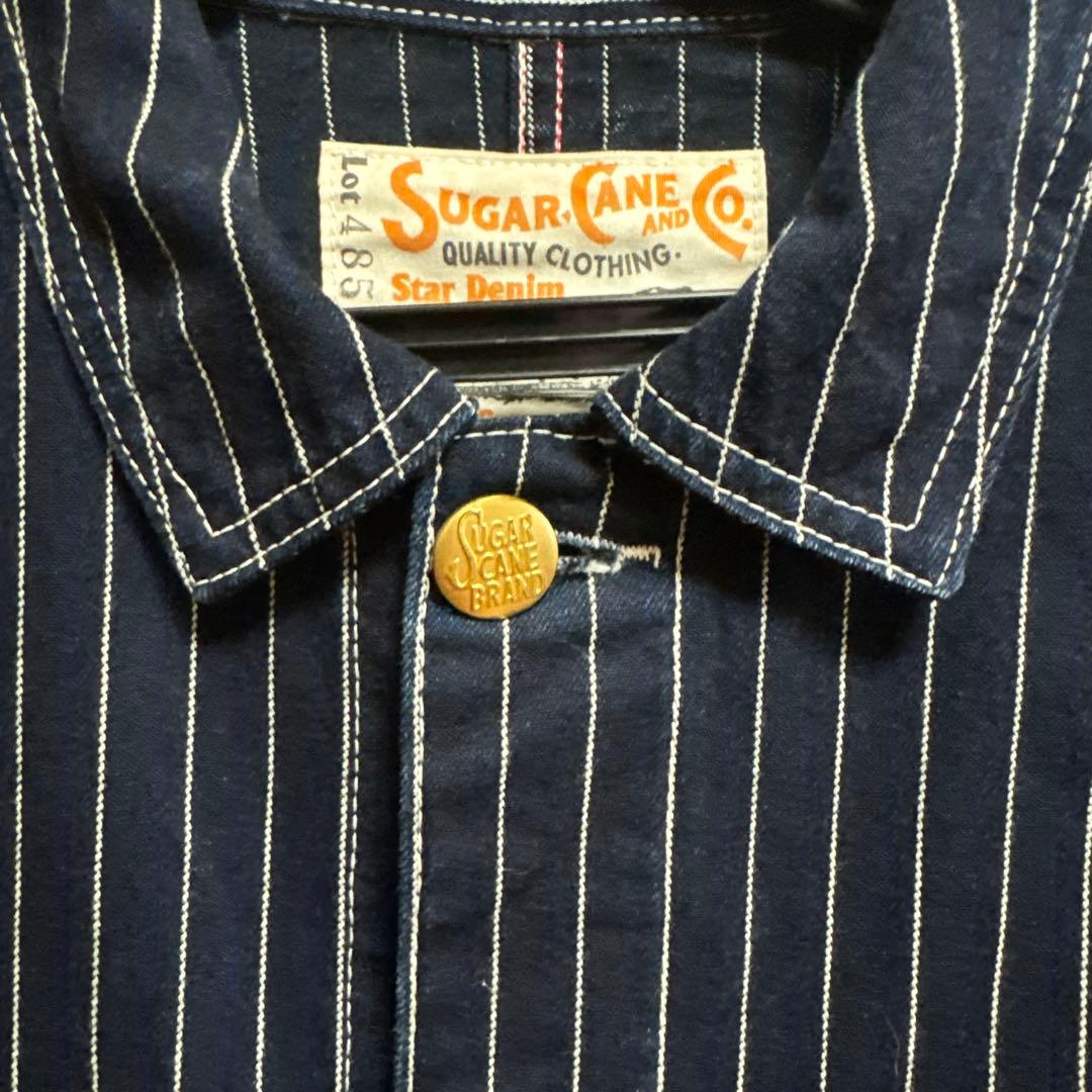 sugarcane ウォバッシュストライプ アメリカ製 カバーオールLOT485