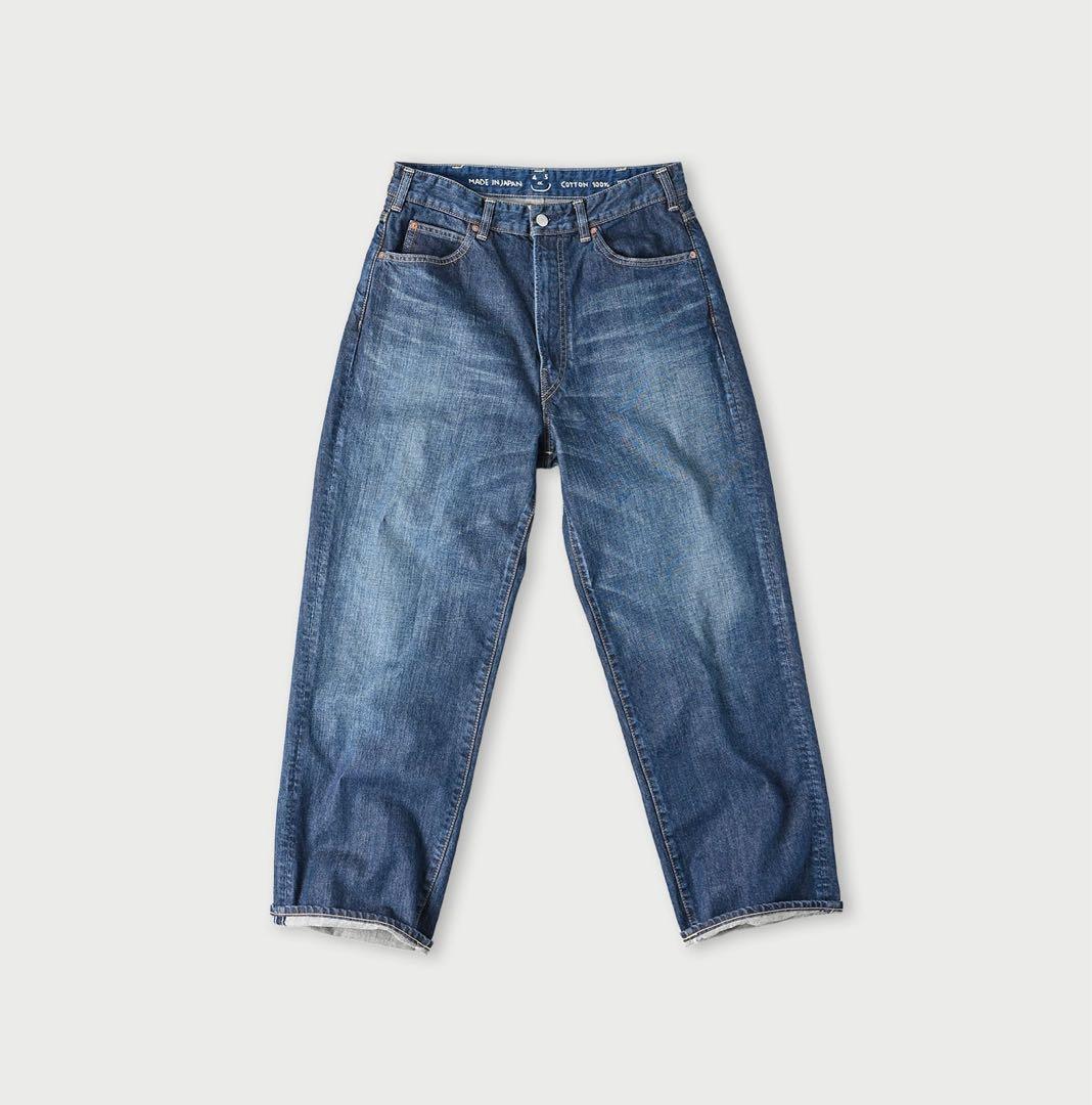 45rライ麦デニムのシャルロット5 インディゴ 焦 - メルカリ