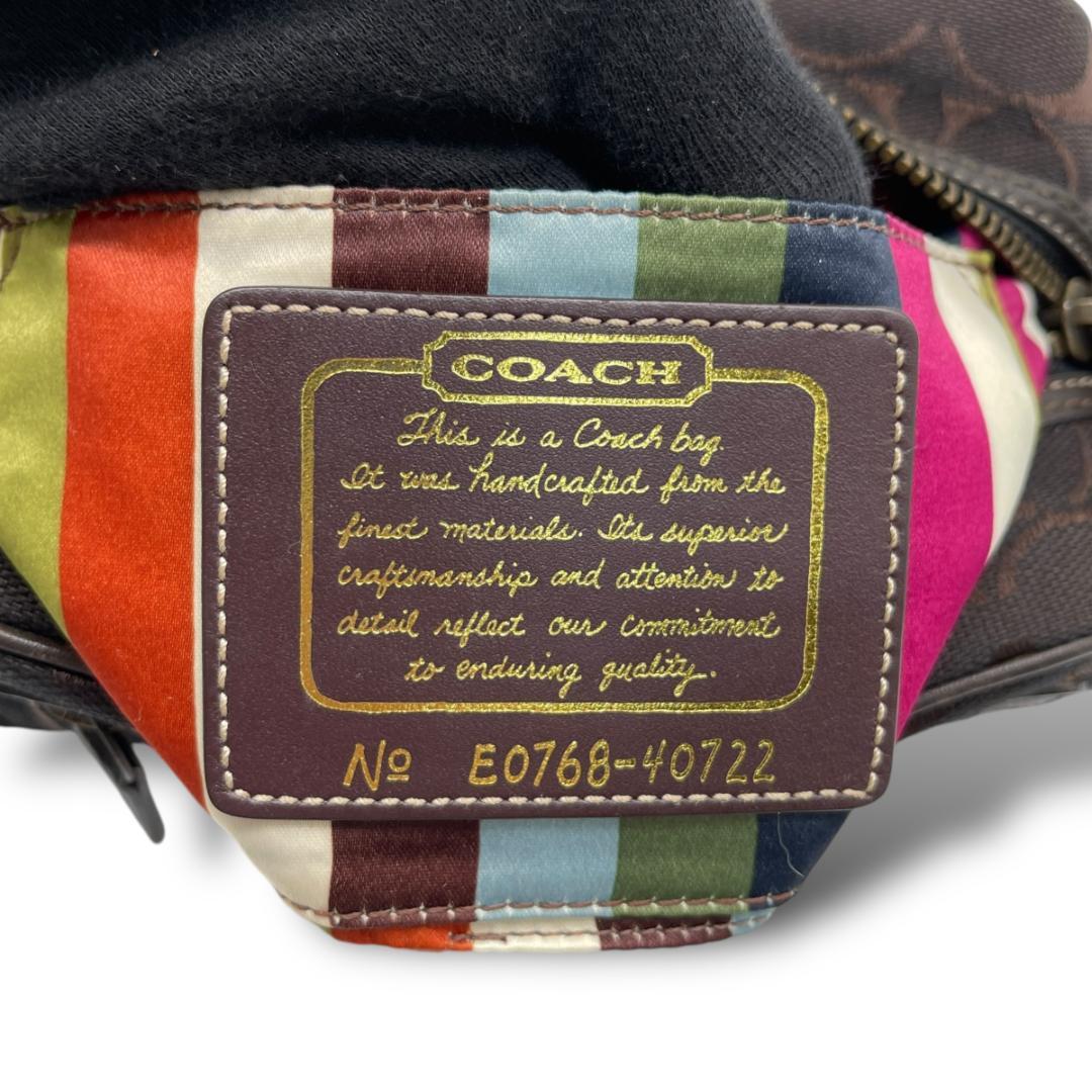 新品未使用 COACH 1785 ワンショルダー 40722 肩掛け キャンバス