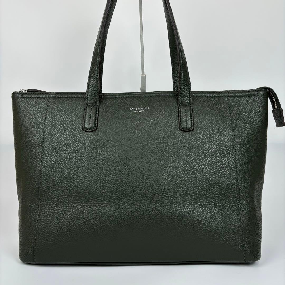 現行美品✨ハートマン グレンデール トートバッグ ビジネス レザー