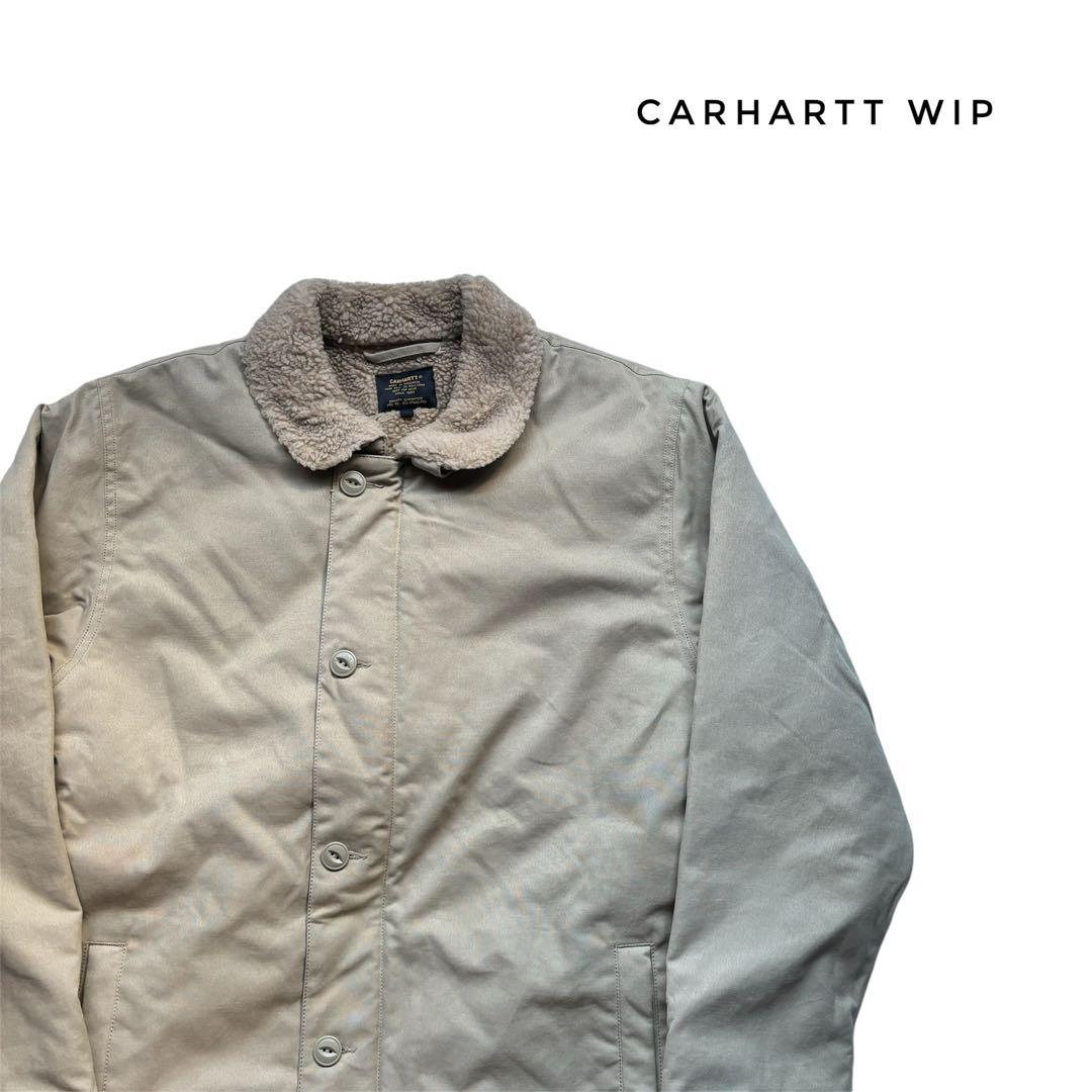 CARHARTT WIP(カーハートWIP) n-1デッキジャケット ロゴ 古着 - メルカリ