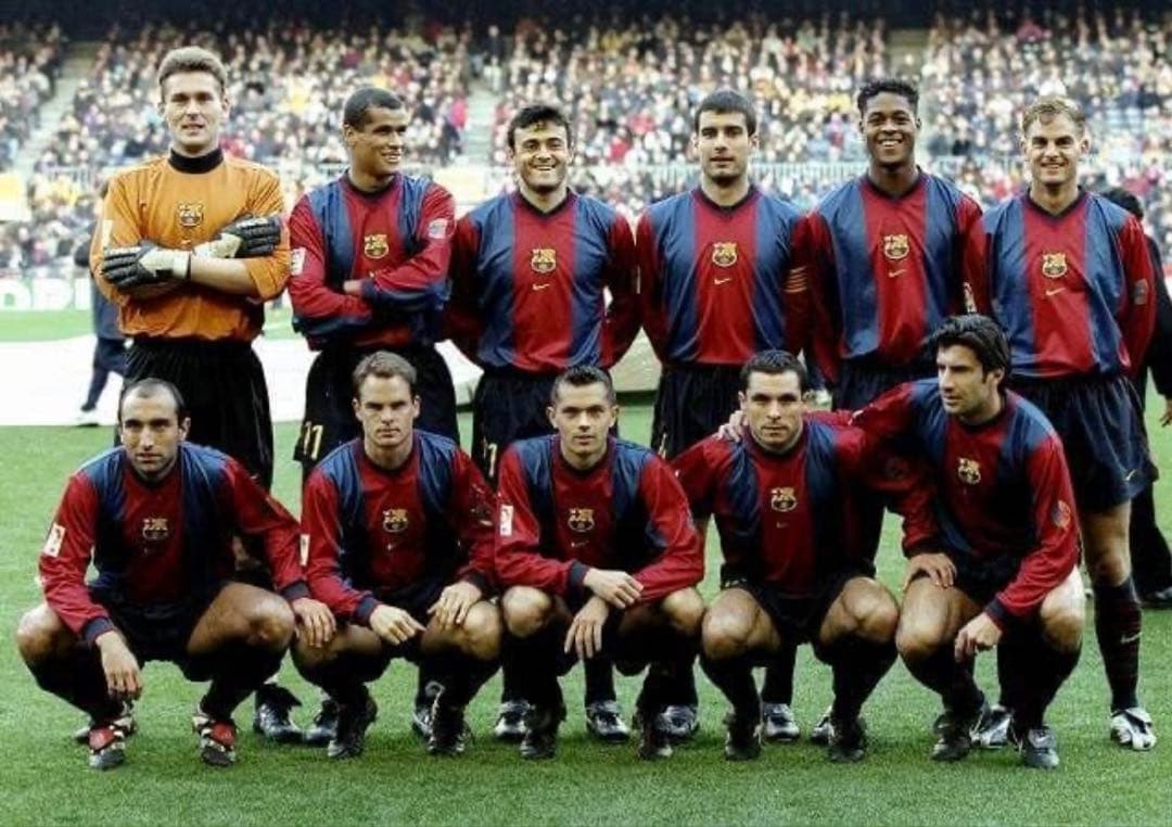 Vintage】バルセロナ 98-99 復刻レプリカ ユニ リバウド - メルカリ