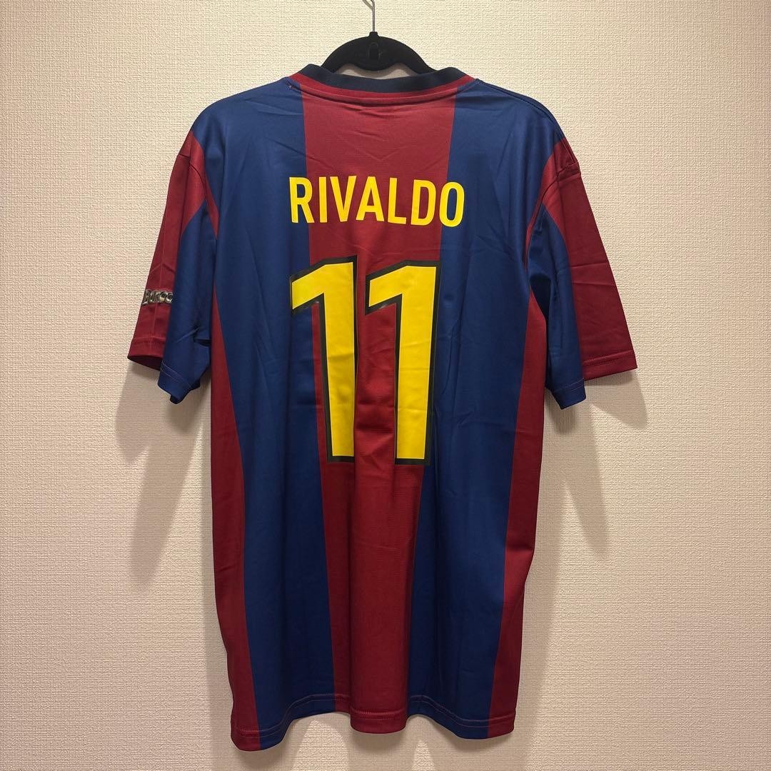 Vintage】バルセロナ 98-99 復刻レプリカ ユニ リバウド - メルカリ