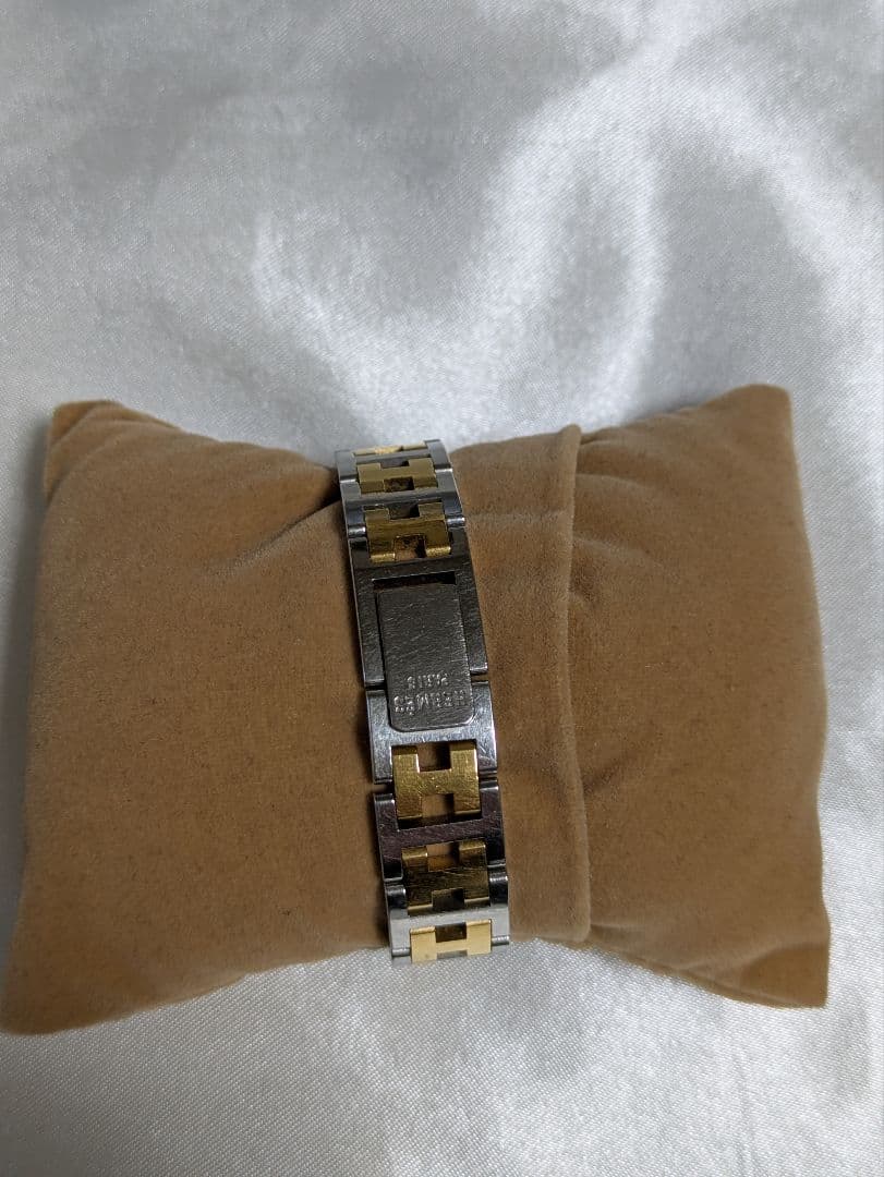 エルメス時計/極美品クリッパー/電池交換済み/新品仕上げ正常稼働品