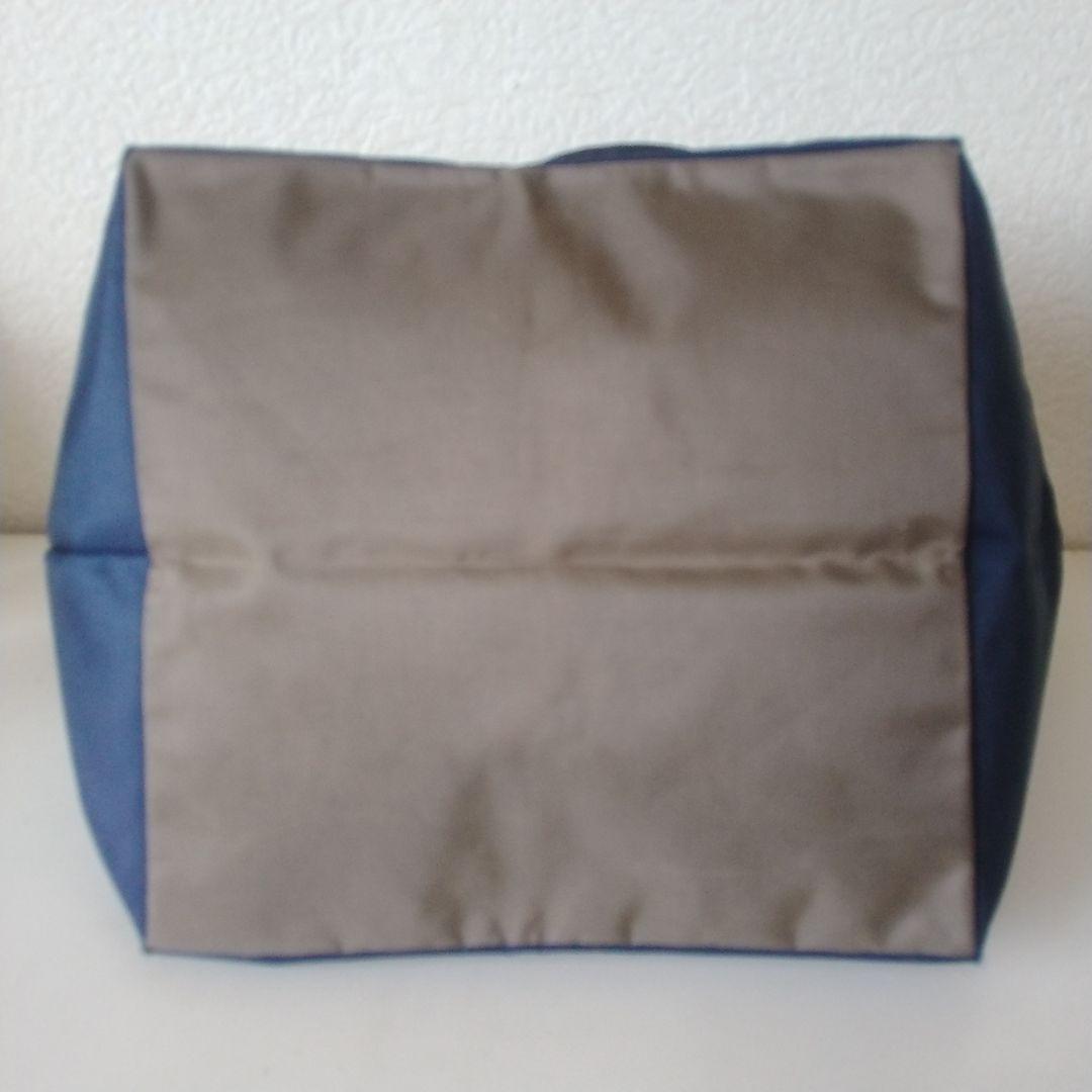 エルベシャプリエ 1028N 舟形トートバッグ ネイビー×カーキ - メルカリ