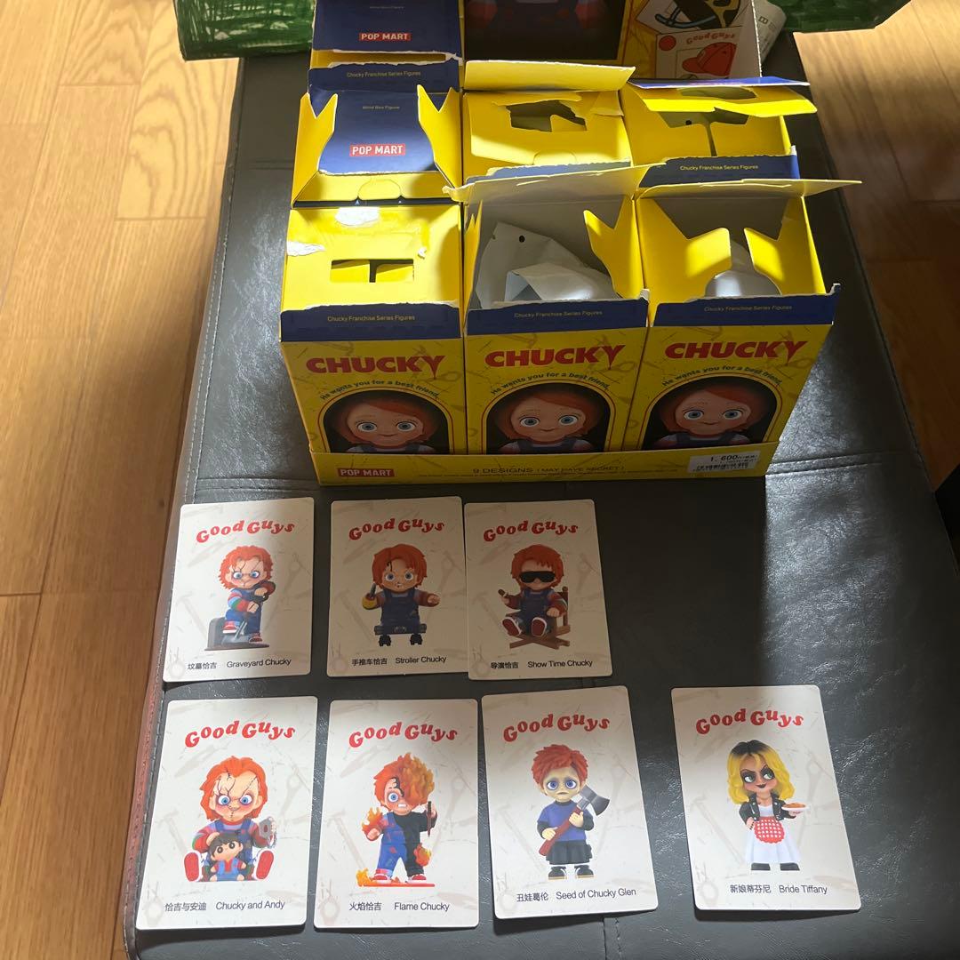 ポップマート　チャッキー　フィギュア　7体まとめ売り Pop Mart announces their new Mystery Chucky figures! Dropping