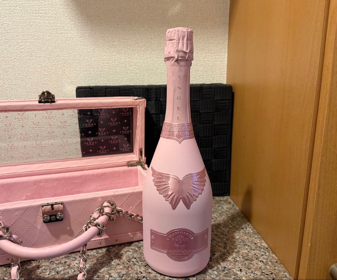 新品未開封】エンジェル シャンパン ピンク ドゥミセックロゼ - メルカリ