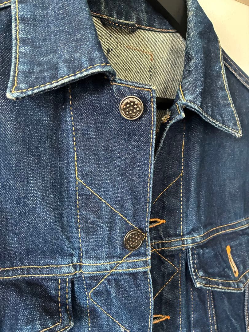 bluewey？70年代13スター濃紺タグなし - メルカリ