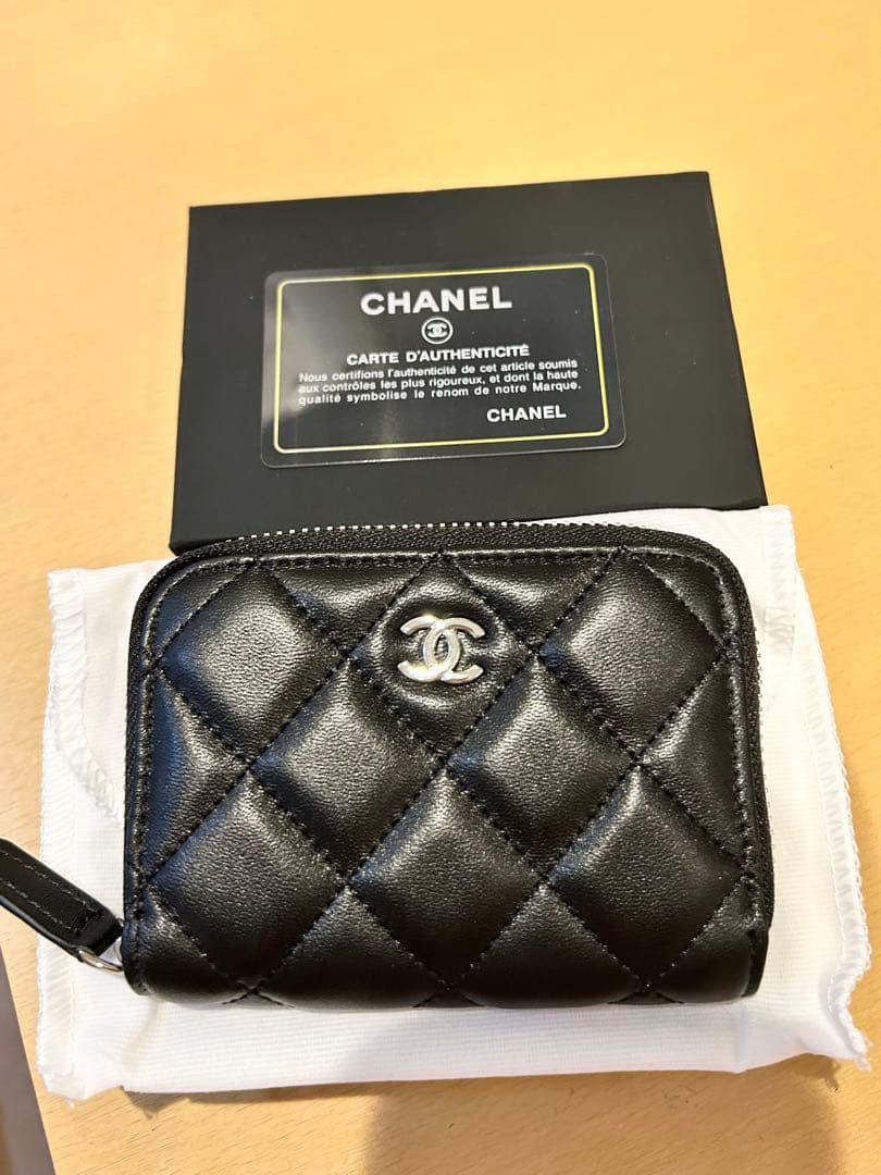 CHANEL キルティング ケース ブラック CHANEL ブラック キルティング カードケース - メルカリ