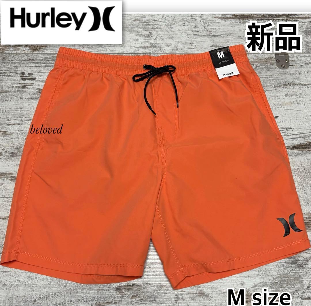 新品 Hurley ハーレー 水着 オレンジ サーフパンツ 海パン - メルカリ