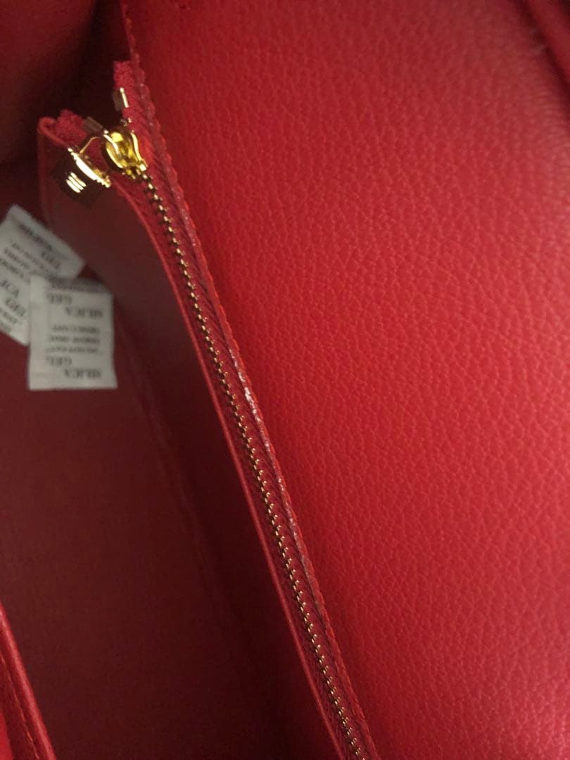 HERMES エルメス ノベルティ ハンドバッグ レッド バーキン25 - メルカリ