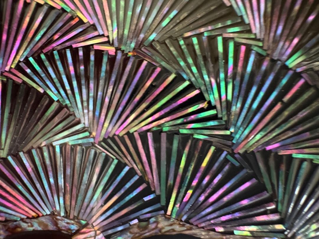 《未使用新品》螺鈿　漆器　三段お重　松竹梅に鶴