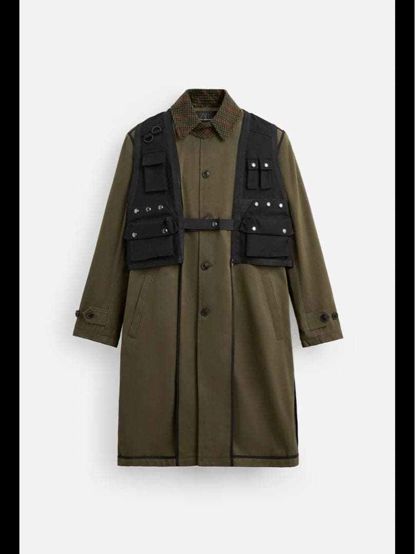 ANDERSSON BELL x ZARA ベスト付きトレンチコート - メルカリ
