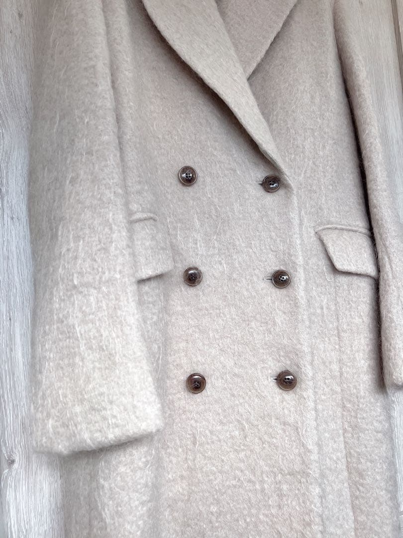 FRAY I.D シャギーロングコート サイズ0 美品1回着用のみ - メルカリ