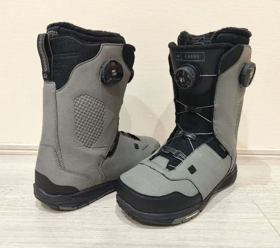 RIDE LASSO27.0ライド ラッソ スノーボードブーツ　ダブルボアboa 24-25 RIDE/ライド LASSO ラッソ メンズ ブーツ ダブルボア BOA 熱成型