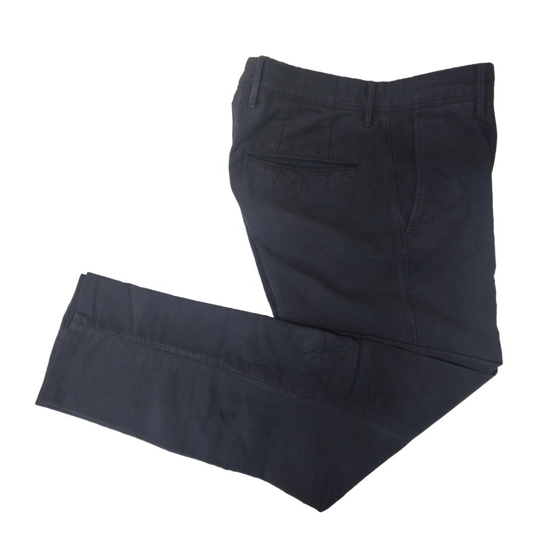 美品】インコテックス 100型 トリコチノ ネイビー 30 国内正規品