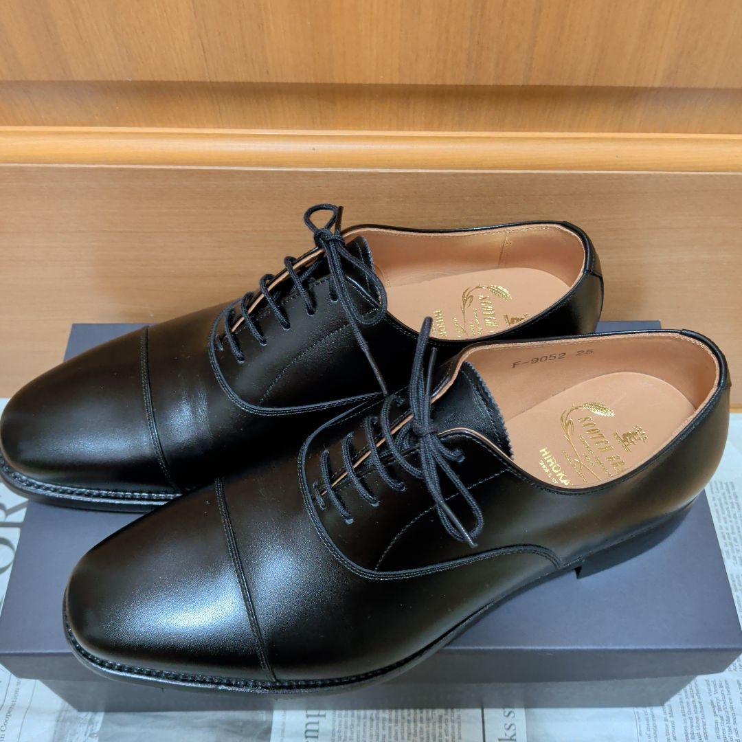 SCOTCH GRAIN ヒロカワ レザーシューズ 革靴 日本製 - メルカリ