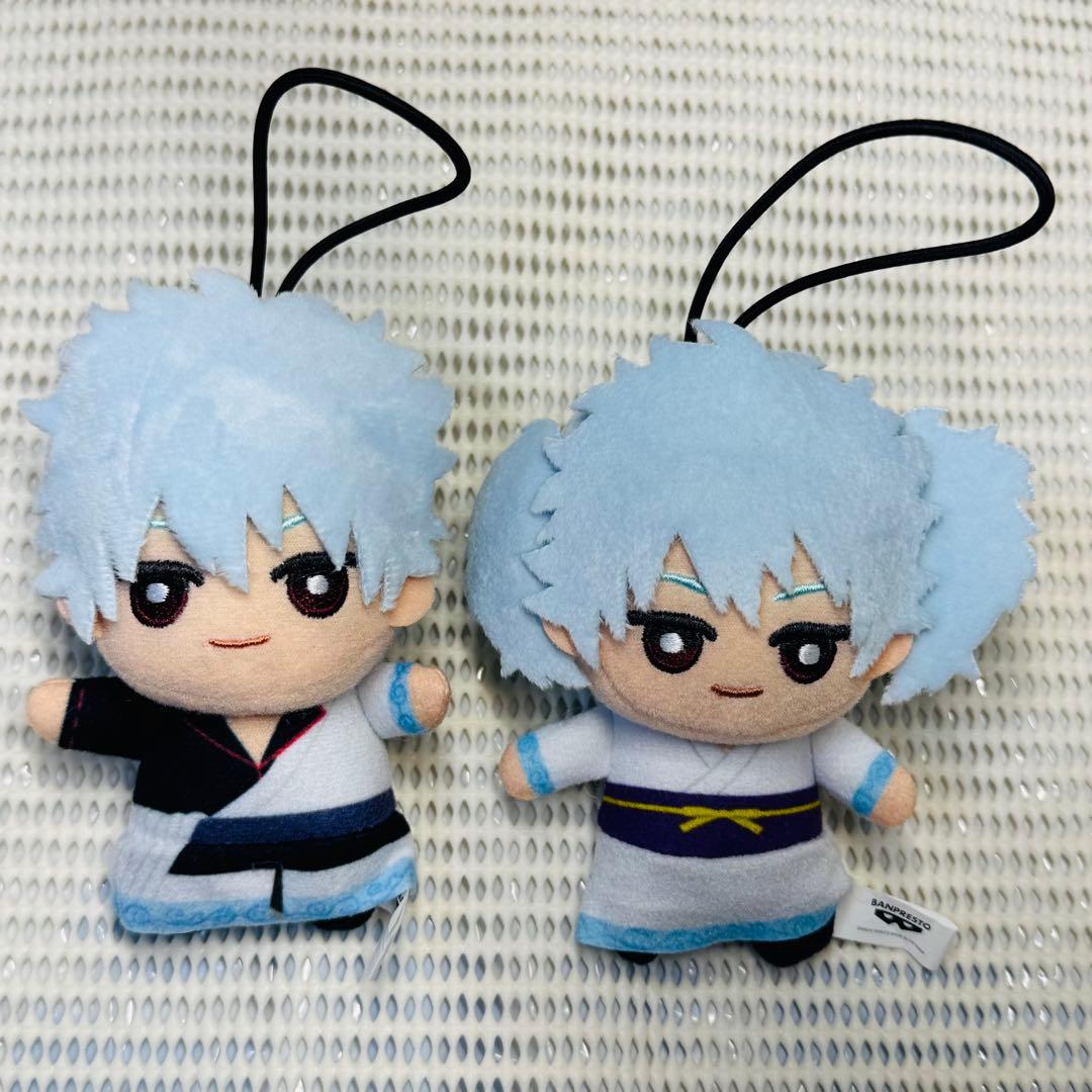 銀魂 吉原大炎上 ナムコ限定 ちみっともぬい 坂田銀時 2点セット