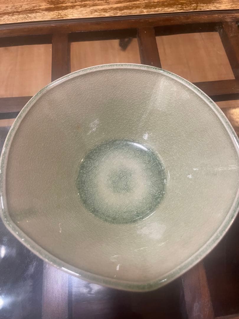 武村豊徳御井　向付 5枚揃い共箱未使用保管品