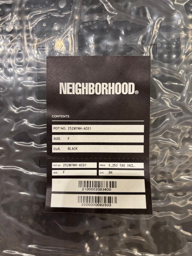 最終価格！ NEIGHBORHOOD LOGO BAR MAT ブラック FK4816075272